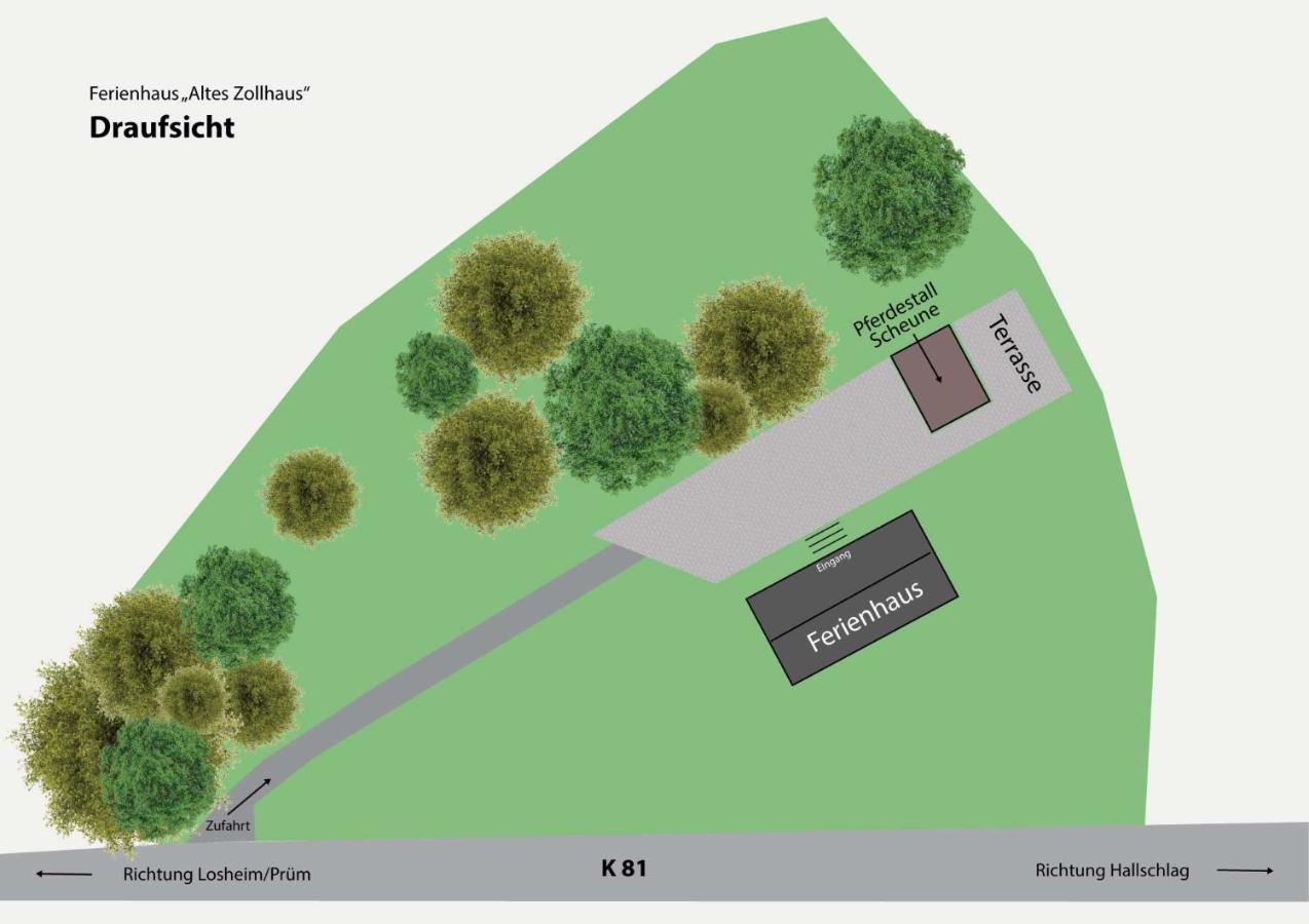 Altes Zollhaus Apartman Hallschlag Kültér fotó